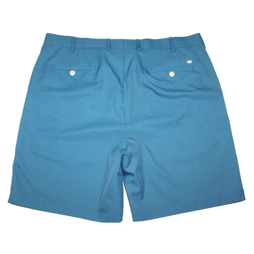 Peter Millar Crown Sport Teal Performance‎ Golf Shorts MS18EB84 Mens Size 38